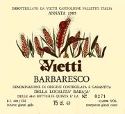 Barbaresco_Vietti_Rabaja 1985